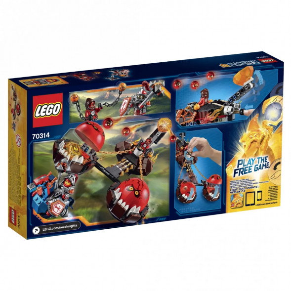 Конструктор LEGO Nexo Knights 70314 Безумная колесница Укротителя в Саранске