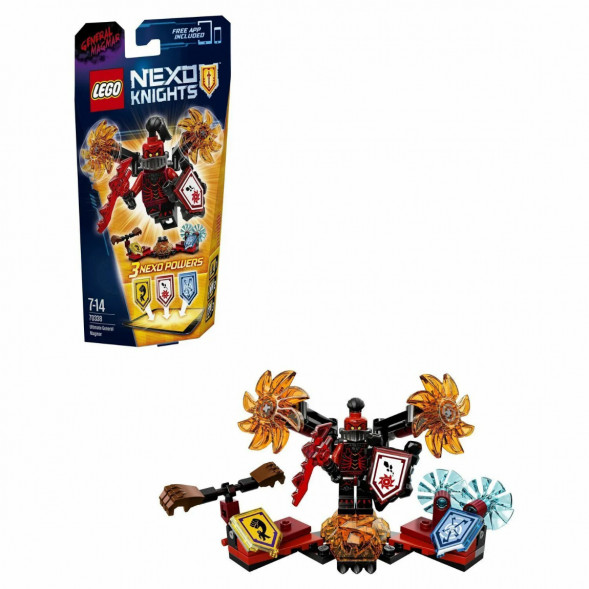 Конструктор LEGO Nexo Knights 70338 Генерал Магмар — Абсолютная сила в Саранске