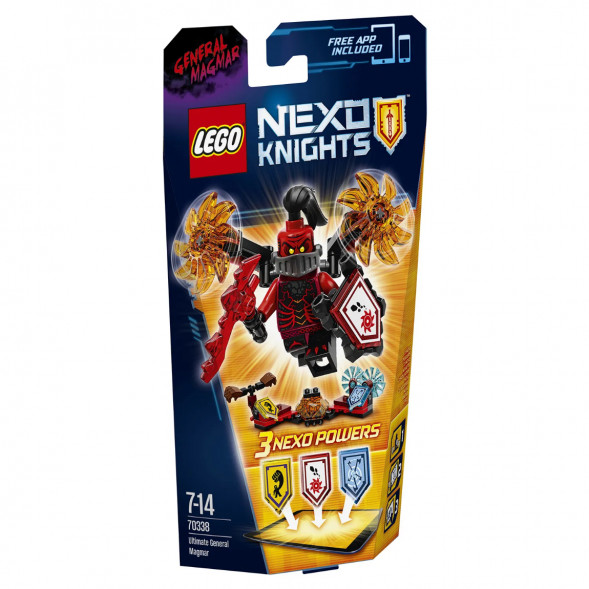 Конструктор LEGO Nexo Knights 70338 Генерал Магмар — Абсолютная сила в Саранске