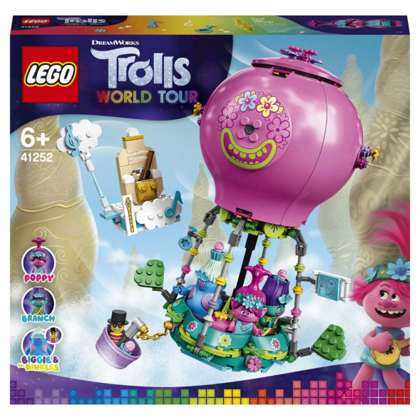 Конструктор LEGO Trolls 41252 Путешествие Розочки на воздушном шаре в Саранске