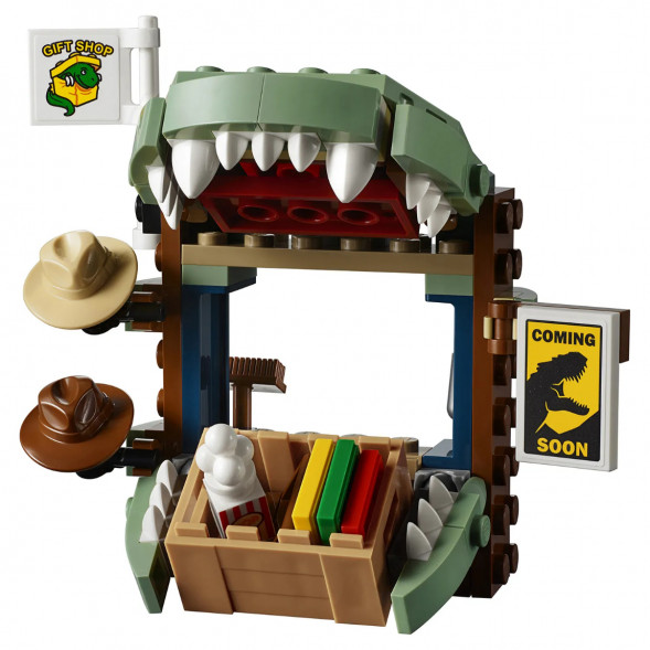 Конструктор LEGO Jurassic World 75934 Побег дилофозавра в Саранске