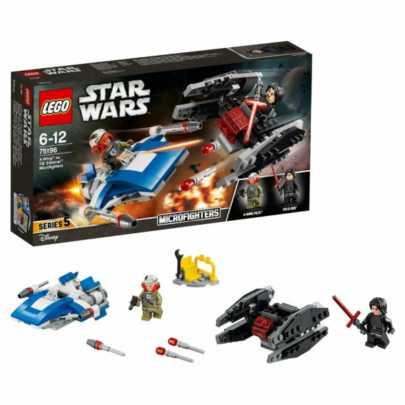 Конструктор LEGO Star Wars 75196 Истребитель типа A против бесшумного истребителя СИД в Саранске