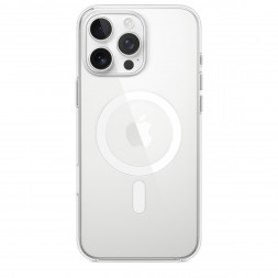 Чехол Apple Clear Case with MagSafe для iPhone 16 Pro Max, прозрачный (MA7F4ZM/A)