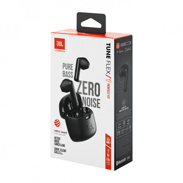 Беспроводные наушники JBL Tune FLEX, Black в Саранске
