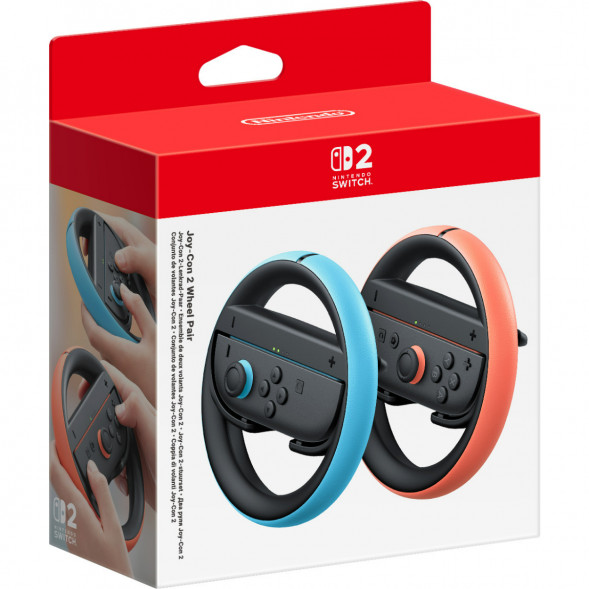Игровой контроллер беспроводной Nintendo Joy-Con 2 Wheel (комплект из 2 шт.) в Саранске