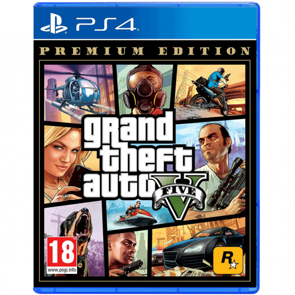 Grand Theft Auto V Premium Edition [PS4, русские субтитры] в Саранске