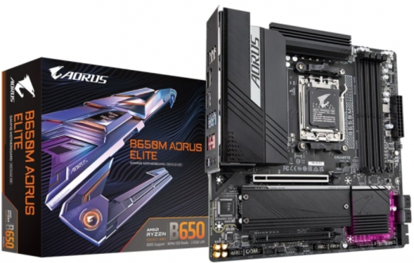 Материнская плата GIGABYTE B650M AORUS ELITE mATX в Саранске
