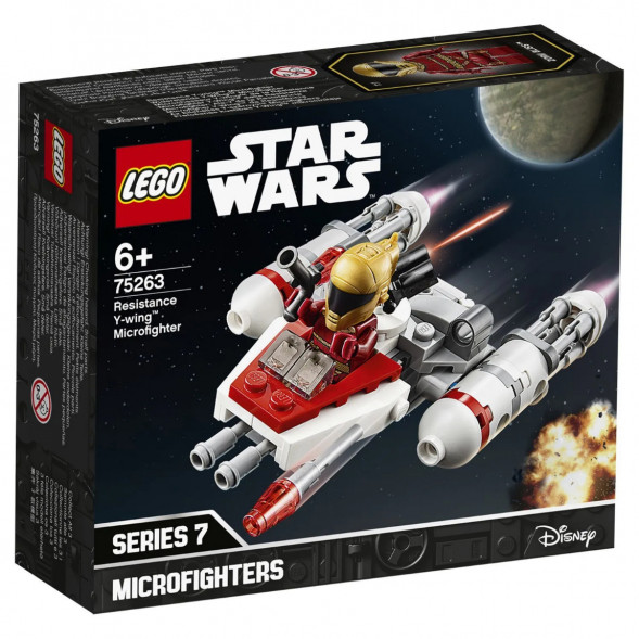 Конструктор LEGO Star Wars 75263 Микрофайтеры Истребитель Сопротивления типа Y в Саранске