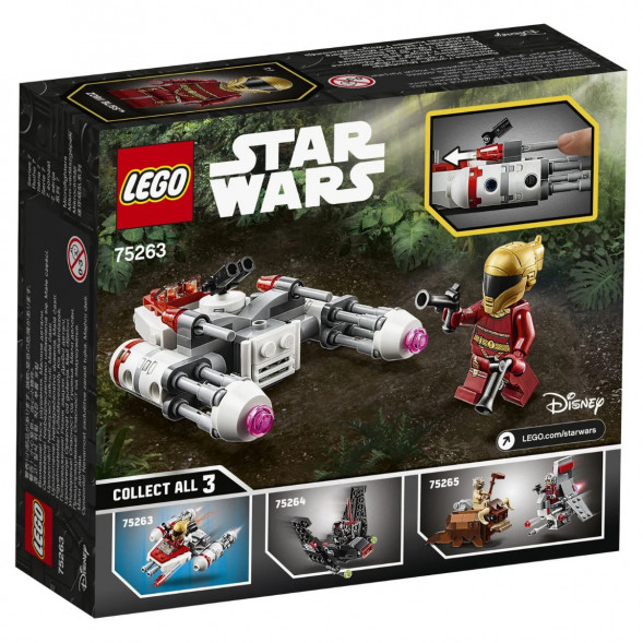 Конструктор LEGO Star Wars 75263 Микрофайтеры Истребитель Сопротивления типа Y в Саранске