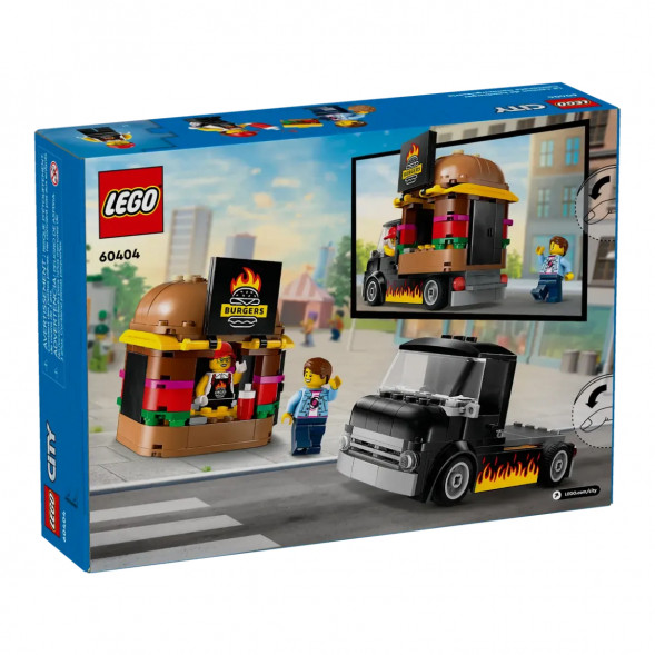 Конструктор LEGO City 60404 Бургерная на колесах в Саранске