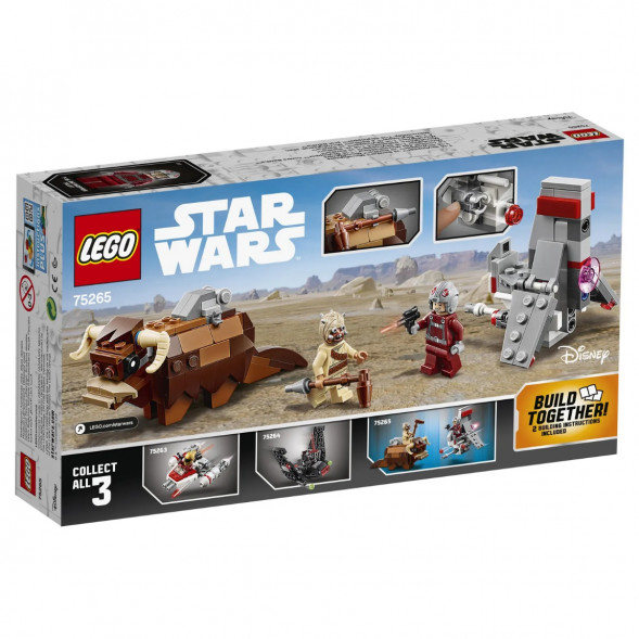 Конструктор LEGO Star Wars 75265 Микрофайтеры Скайхоппер T-16 против Банты в Саранске