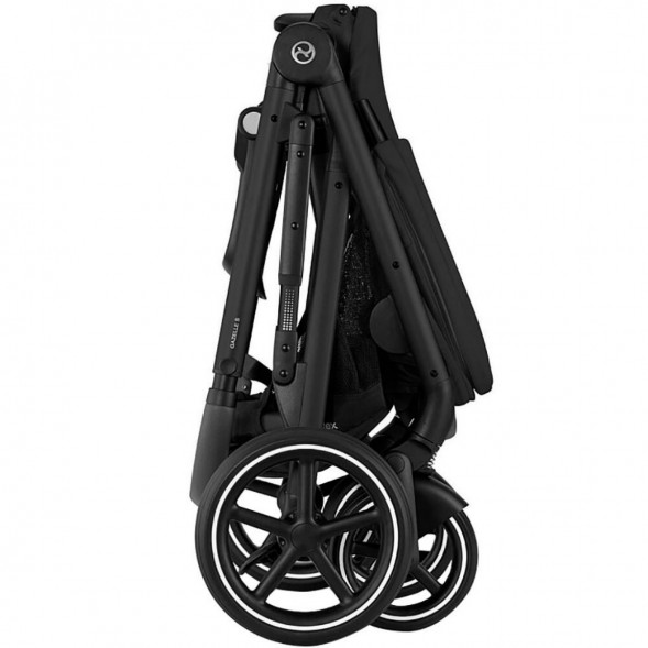 Детская коляска Cybex Gazelle S BLK Moon Black с корзиной и дождевиком в Саранске