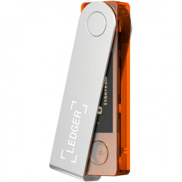 Аппаратный криптокошелек Ledger Nano X, BTC Orange  в Саранске