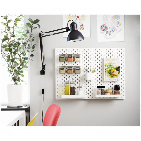 Лампа рабочая IKEA TERTIAL, черный в Саранске