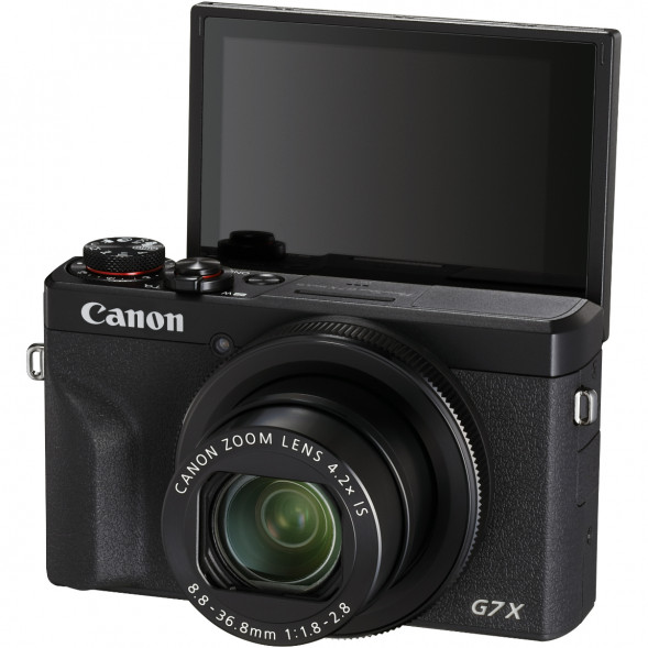 Фотоаппарат Canon PowerShot G7X Mark III, чёрный в Саранске