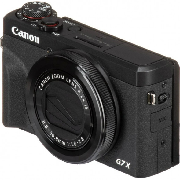 Фотоаппарат Canon PowerShot G7X Mark III, чёрный в Саранске