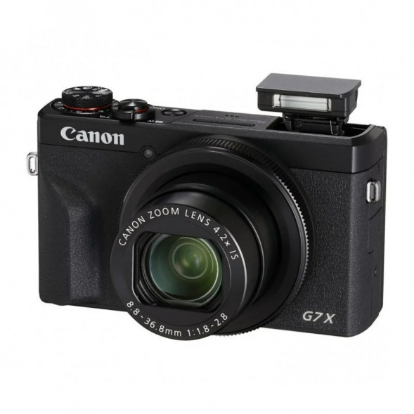 Фотоаппарат Canon PowerShot G7X Mark III, чёрный в Саранске