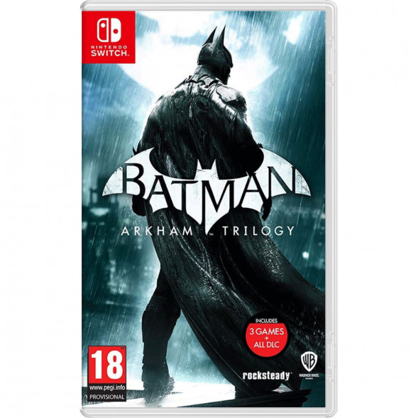Игра Batman: Arkham Trilogy [Nintendo Switch, русские субтитры] в Саранске