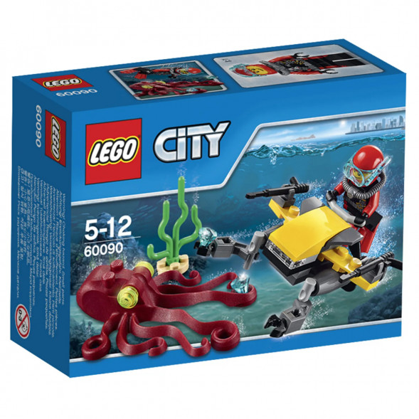 Конструктор LEGO City Deep Sea Explorers 60090 Глубоководный скутер в Саранске