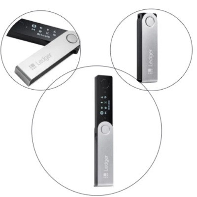 Аппаратный криптокошелек Ledger Nano X , черный в Саранске