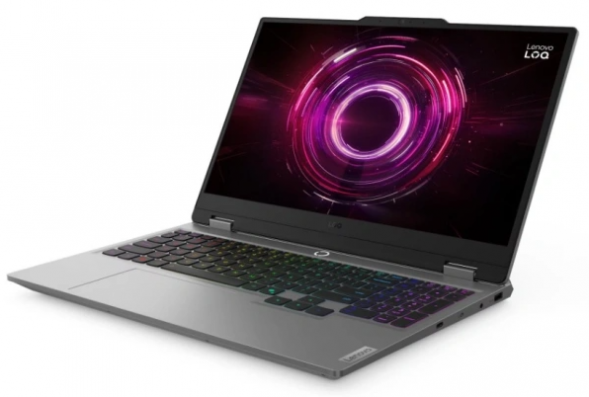 Ноутбук Lenovo LOQ 15AHP10(83JG007PUS) (15.6 &amp;quot;, Ryzen 7, 16 Гб RAM, 512 Гб SSD, GeForce RTX 5060, Серый) в Саранске
