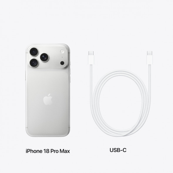 Смартфон Apple iPhone 18 Pro Max 2TB (eSIM), Silver в Саранске