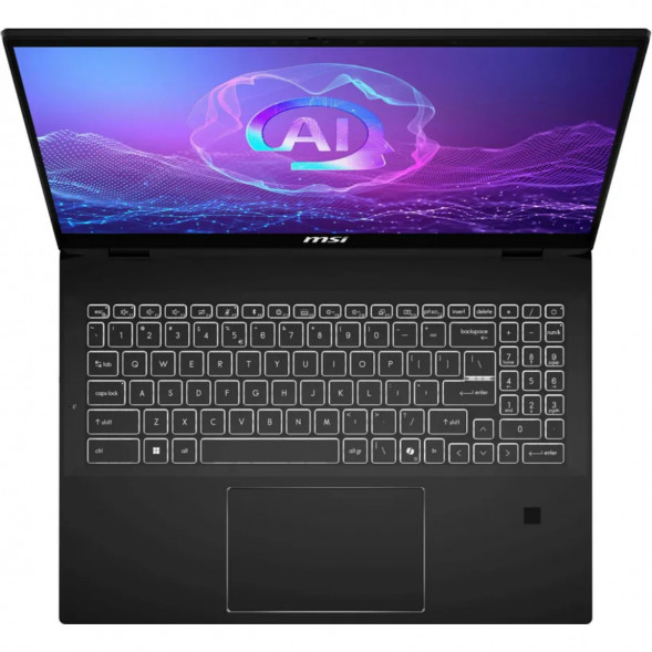 Ноутбук трансформер MSI Summit 16 AI Evo A2HMTG-057RU (16&amp;quot;, IPS, Intel Core Ultra 7 255H 2ГГц, 16 ядер, 16ГБ LPDDR5, 1ТБ SSD, Intel Arc 140T, Windows 11 Home), черный в Саранске