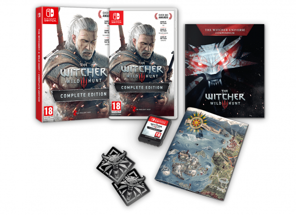 Игра Witcher 3 Wild Hunt Complete Edition (Ведьмак 3: Дикая Охота - Полное Издание) (Русская версия) для Nintendo Switch в Саранске