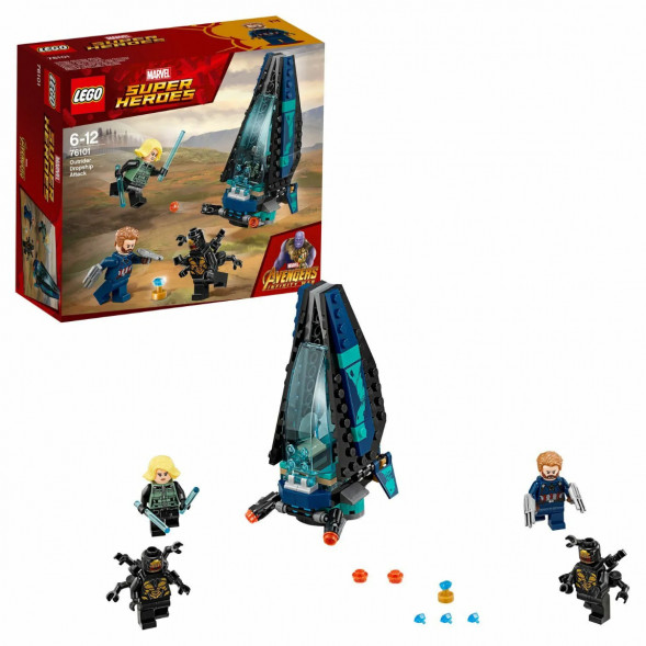 Конструктор LEGO Super Heroes 76101 Атака всадников в Саранске