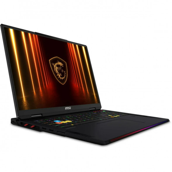 Ноутбук MSI Raider A18 HX A8WHG-409RU (18&amp;quot;, IPS, AMD Ryzen 9 8940HX 2.4ГГц, 16-ядерный, 32ГБ DDR5, 1ТБ SSD, NVIDIA GeForce RTX 5070 Ti 12 ГБ, Windows 11 Home), черный в Саранске