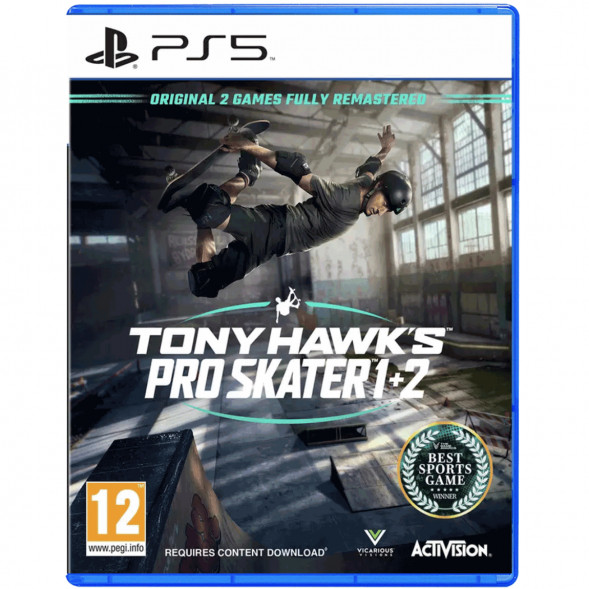Игра Tony Hawk&amp;#039;s Pro Skater 1+2 [PS5, английская версия] в Саранске