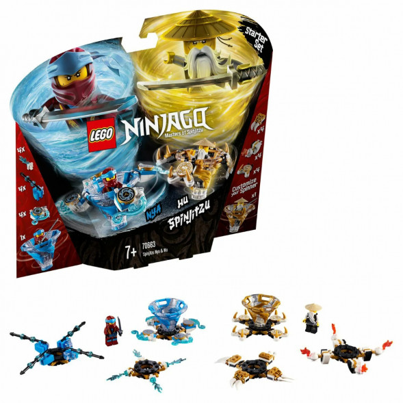Конструктор LEGO Ninjago 70663 Ния и Ву: мастера Кружитцу в Саранске