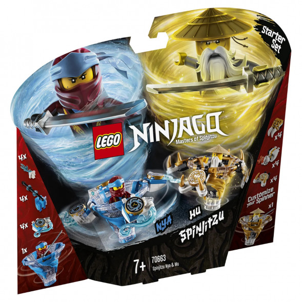 Конструктор LEGO Ninjago 70663 Ния и Ву: мастера Кружитцу в Саранске